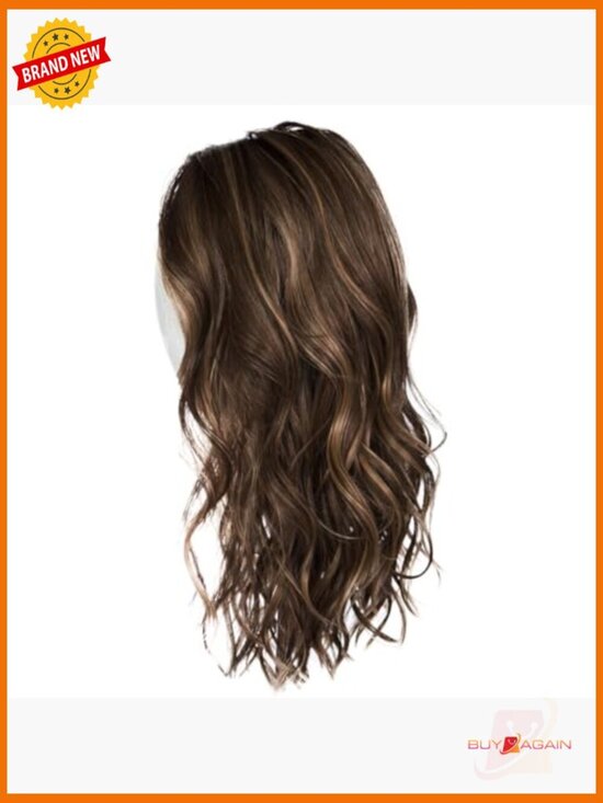 Long Wavy Lace Front Wig with Memory Cap - Heat Friendly Synthetic